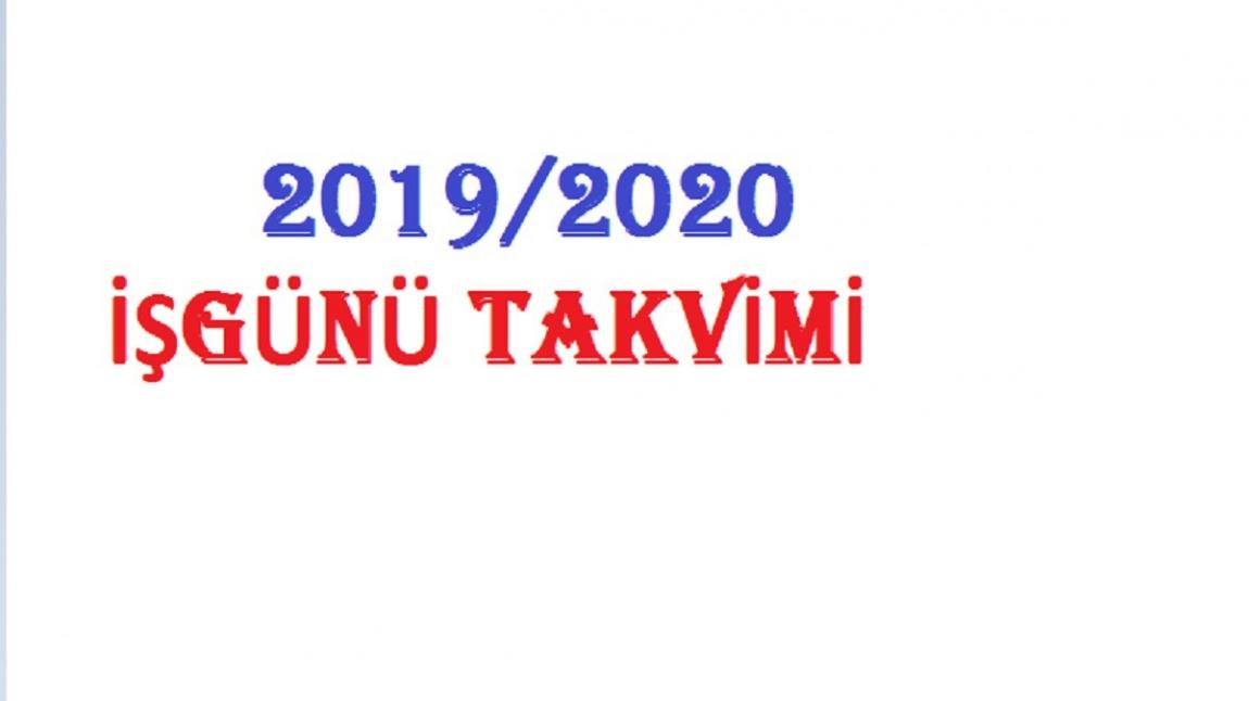 2019 - 2020 İş Günü Takvimi